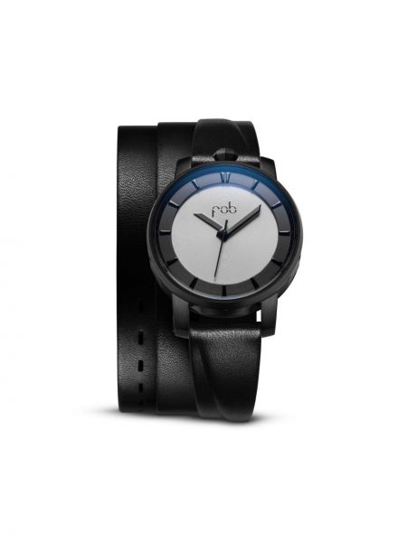 Armbanduhr Fob Paris schwarz