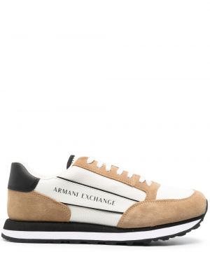 Sneakers con stampa Armani Exchange