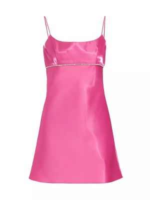 Платье мини Amanda Uprichard розовое