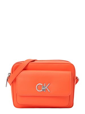 Geantă Calvin Klein portocaliu