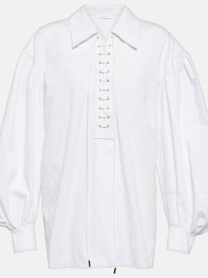 Bluză din bumbac Chloã© alb