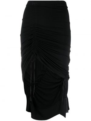 Falda con cordones Nº21 negro