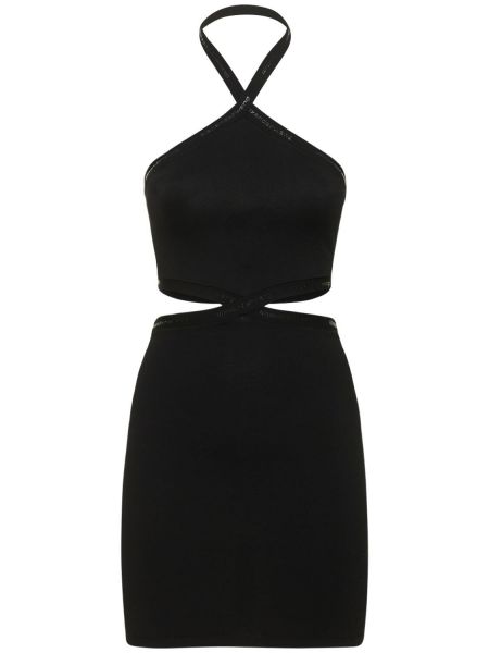 Mini šaty Alexander Wang černé