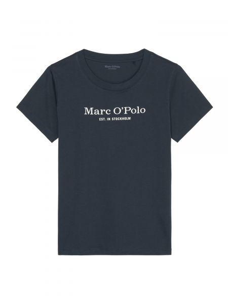 T-shirt en coton Marc O'polo bleu