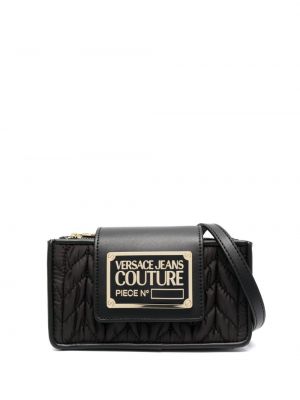 Crossbody väska Versace Jeans Couture svart