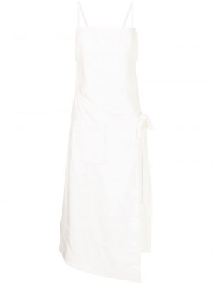 Bílé maxi šaty Alexis