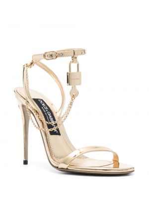 Sandali Dolce & Gabbana oro
