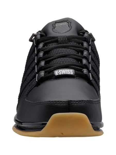 Sneakerși din piele K-swiss negru