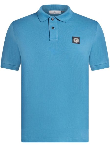 Polo yaka tişört Stone Island mavi