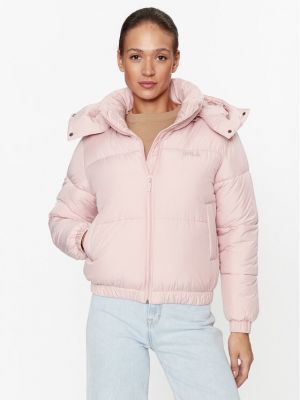 Pernata jakna Fila ružičasta