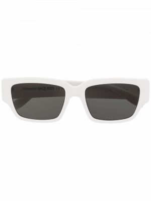 Слънчеви очила Alexander Mcqueen бяло