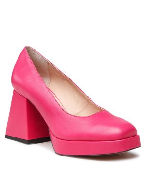 Ниски обувки Simen розово