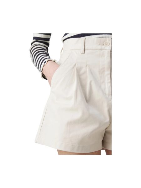 Pantalones cortos de algodón Tommy Hilfiger blanco