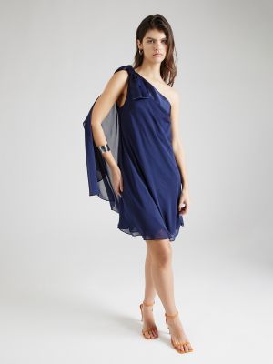 Suknele kokteiline Lauren Ralph Lauren mėlyna