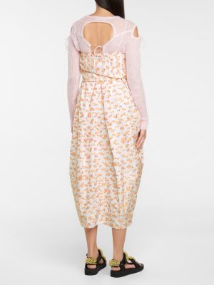 Midi haljina s cvjetnim printom Cecilie Bahnsen