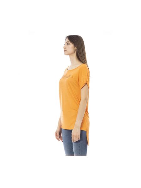 Koszulka Just Cavalli pomarańczowa