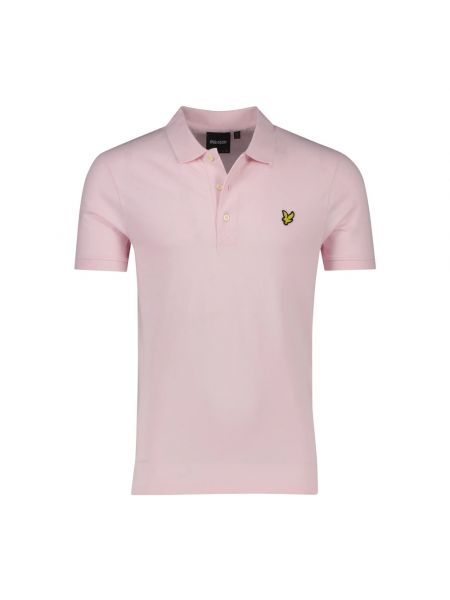 Poloshirt mit kurzen ärmeln Lyle & Scott pink