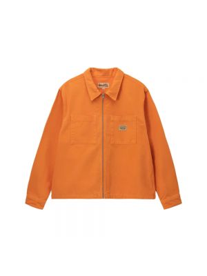 Koszula Stussy pomarańczowa