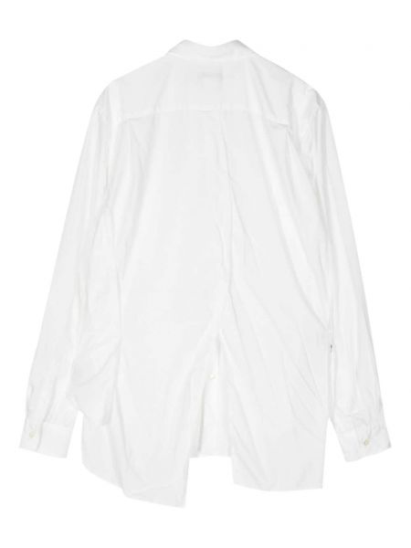 Asimetriška marškiniai Comme Des Garçons Homme Plus balta