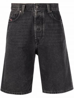 Jeans-shorts Diesel svart