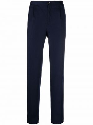 Pantalones chinos slim fit Incotex azul