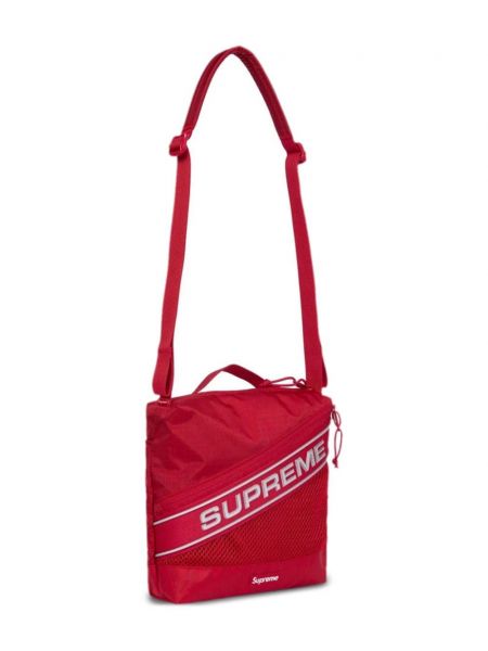 Reflexní kabelka Supreme červená