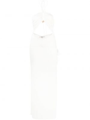 Κοκτέιλ φόρεμα Manuri λευκό