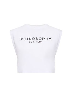 Μπλούζα Philosophy Di Lorenzo Serafini λευκό
