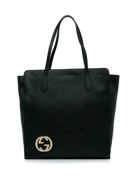 Nákupná taška Gucci Pre-owned čierna