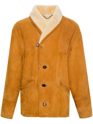 Palton din piele de căprioară A.n.g.e.l.o. Vintage Cult