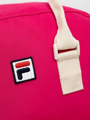 Рожевий однотонний рюкзак Fila