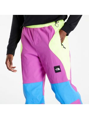 Květinové kalhoty The North Face fialové