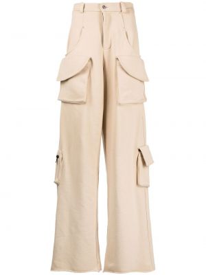 Pantalon cargo avec poches Natasha Zinko beige