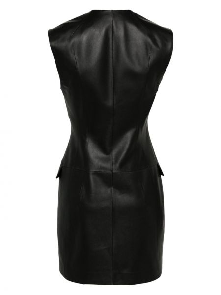 Kožené šaty Desa 1972 černé