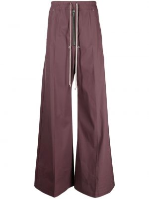 Pantaloni cu croială lejeră Rick Owens violet