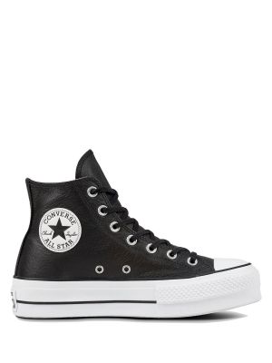 Zapatillas con plataforma de estrellas Converse Chuck Taylor All Star negro