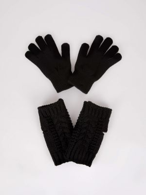 Ръкавици Defacto черно