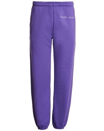 Спортивные брюки Marc Jacobs, фиолетовые