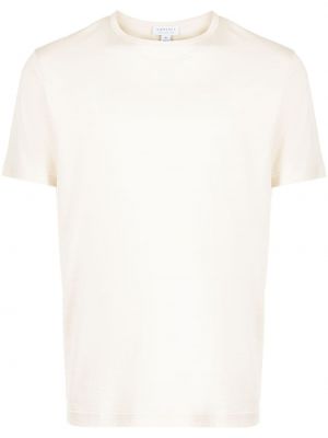 T-shirt aus baumwoll Sunspel weiß