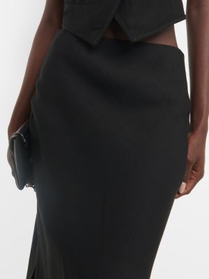 Dlhá sukňa Brunello Cucinelli čierna