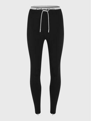 Leggings slim fit Calvin Klein Performance negru