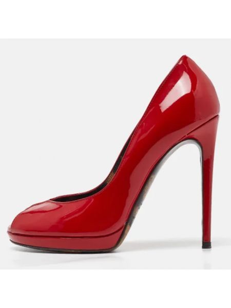 Calzado de cuero Dolce & Gabbana Pre-owned rojo