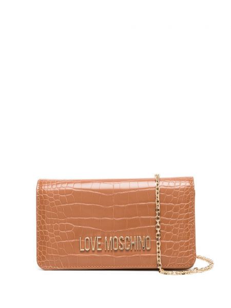 Kjedeposer Love Moschino brun