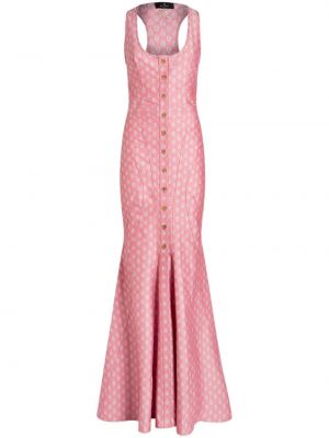 Жакардова памучна вечерна рокля Etro