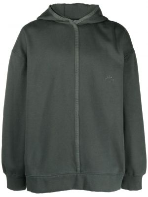 Hoodie mit stickerei aus baumwoll A-cold-wall* grau