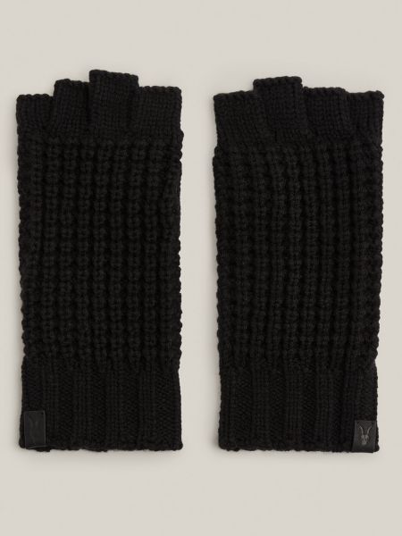 Перчатки Allsaints черные