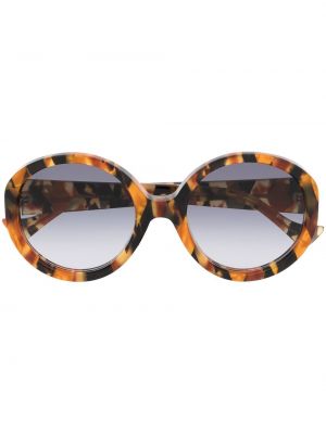 Oversized glasögon Gucci Eyewear brun