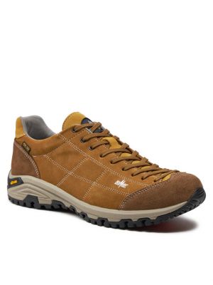 Semišové trekingové topánky Lomer hnedá