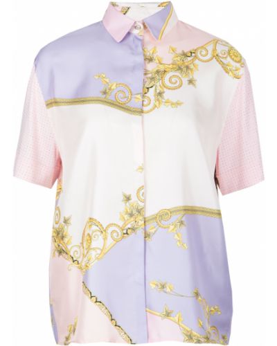 Рубашка Versace Collection, розовая