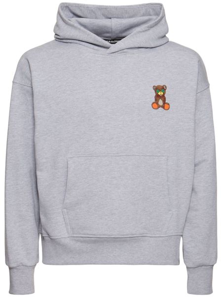 Baskılı sweatshirt Barrow gri